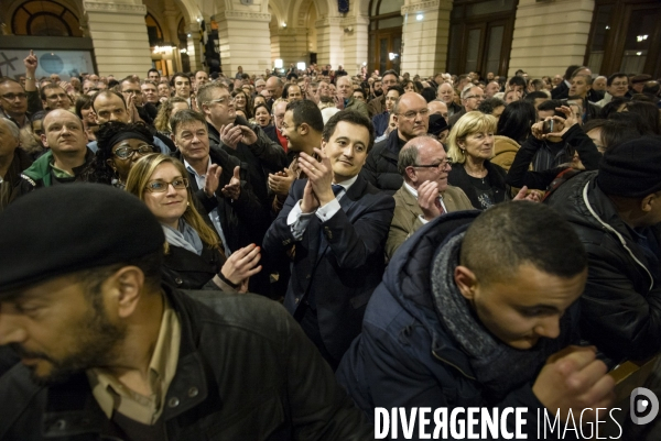 Gérald Darmanin, campagne pour une mairie