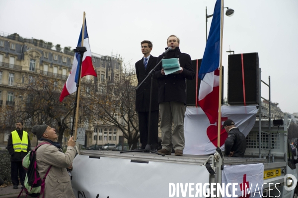 Manifestation contre Golgota Picnic