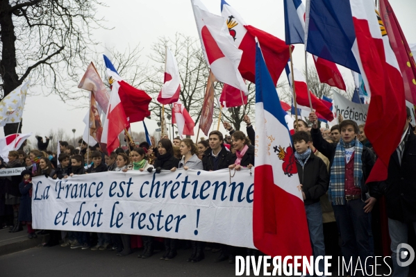 Manifestation contre Golgota Picnic