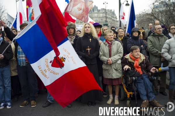 Manifestation contre Golgota Picnic