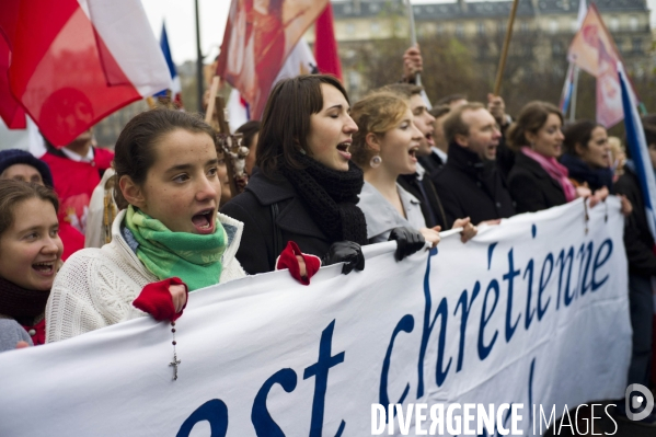 Manifestation contre Golgota Picnic