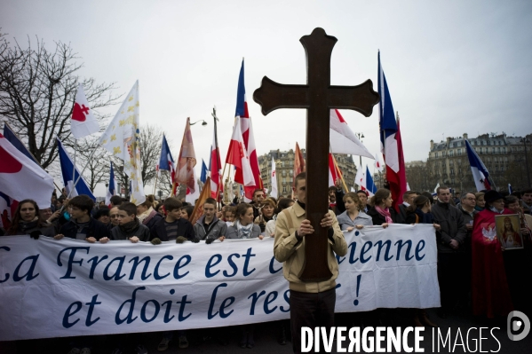 Manifestation contre Golgota Picnic