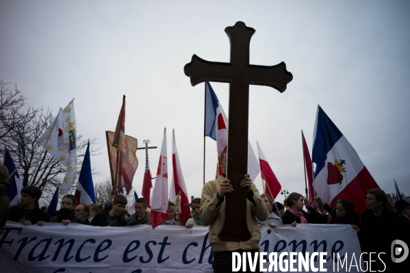 Manifestation contre Golgota Picnic