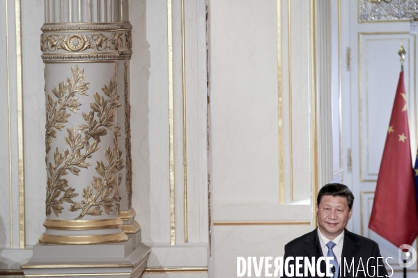 François Hollande accueille le président chinois Xi Jinping en visite d Etat