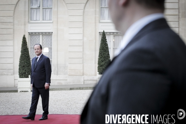 François Hollande accueille le président chinois Xi Jinping en visite d Etat
