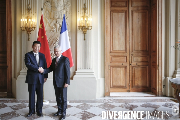 François Hollande accueille le président chinois Xi Jinping en visite d Etat