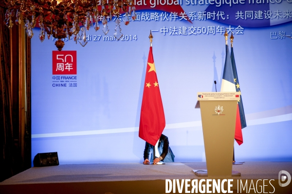 François Hollande accueille le président chinois Xi Jinping en visite d Etat