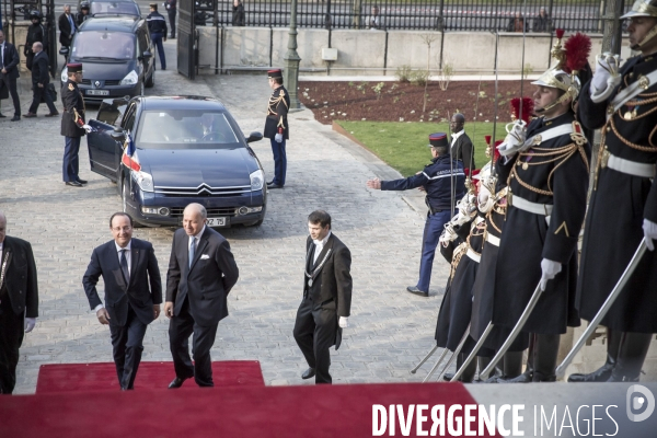 François Hollande accueille le président chinois Xi Jinping en visite d Etat