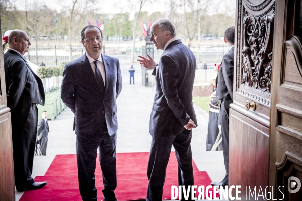 François Hollande accueille le président chinois Xi Jinping en visite d Etat