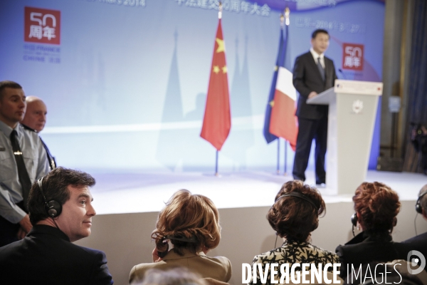 François Hollande accueille le président chinois Xi Jinping en visite d Etat