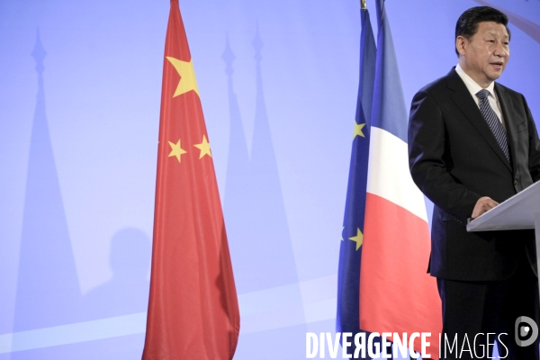 François Hollande accueille le président chinois Xi Jinping en visite d Etat