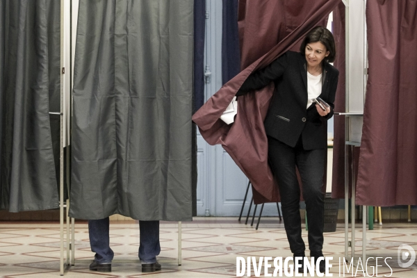 Anne Hidalgo, 2e tour des municipales à Paris