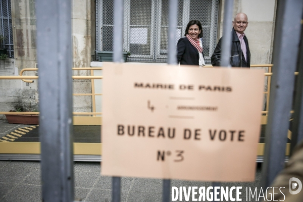 Anne Hidalgo, 2e tour des municipales à Paris