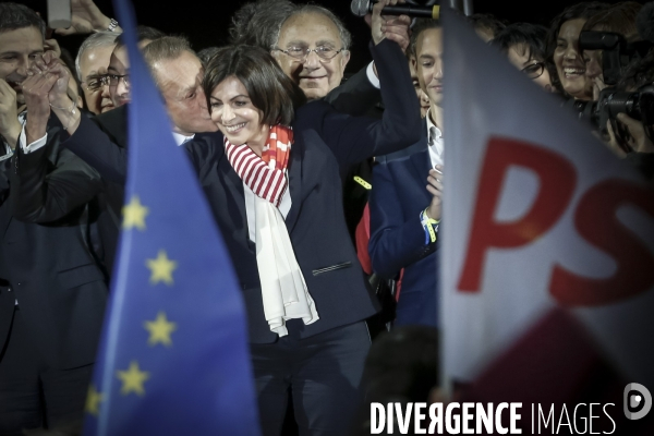Anne Hidalgo, 2e tour des municipales à Paris
