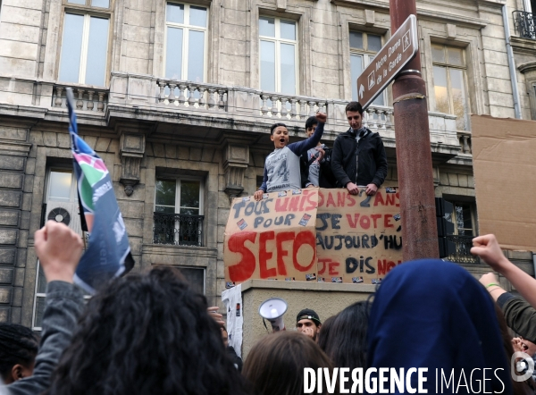 Manifestation pour sefo