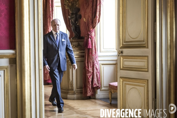 Laurent Fabius reçoit Sergueï Lavrov