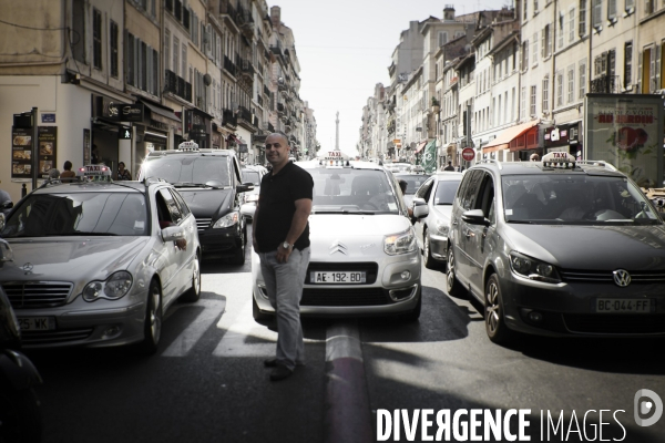 Manif de Taxi