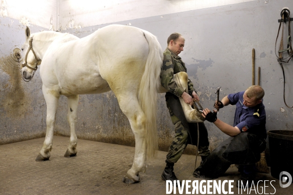 Garde républicaine.