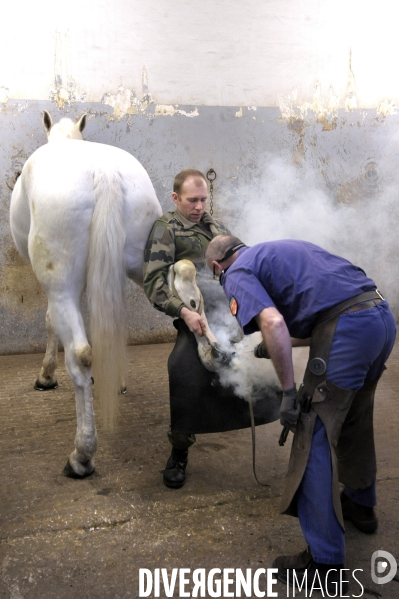 Garde républicaine.