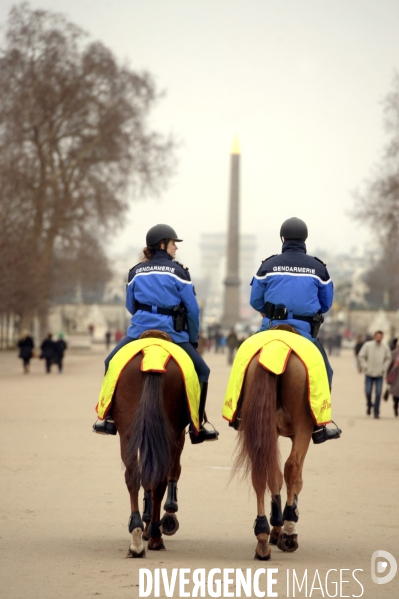 Garde républicaine.