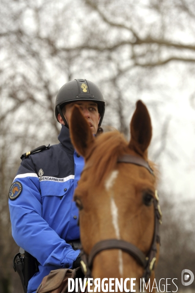 Garde républicaine.