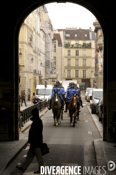 Garde républicaine.