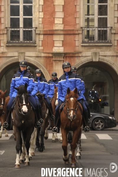 Garde républicaine.