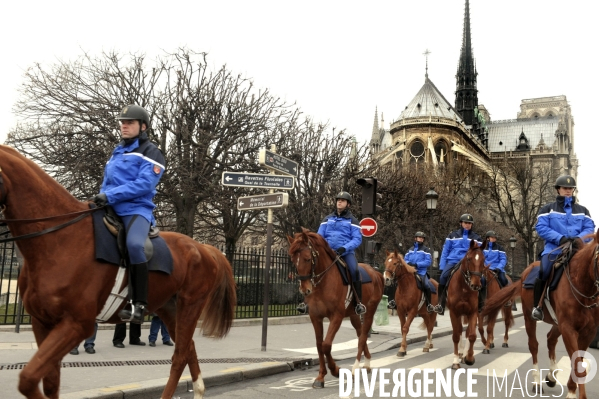 Garde républicaine.