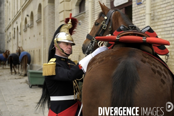 Garde républicaine.