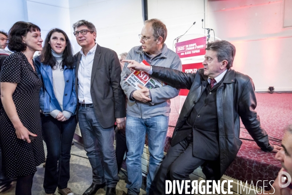 Elections européennes : meeting de lancement du Front de Gauche