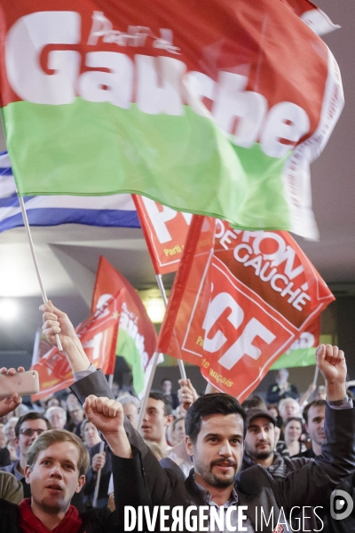 Elections européennes : meeting de lancement du Front de Gauche