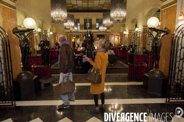 Dernier jour à l hôtel Lutetia qui ferme ses portes pour une durée de 3 ans.