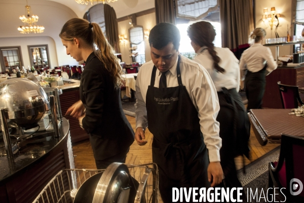 Dernier jour à l hôtel Lutetia qui ferme ses portes pour une durée de 3 ans.