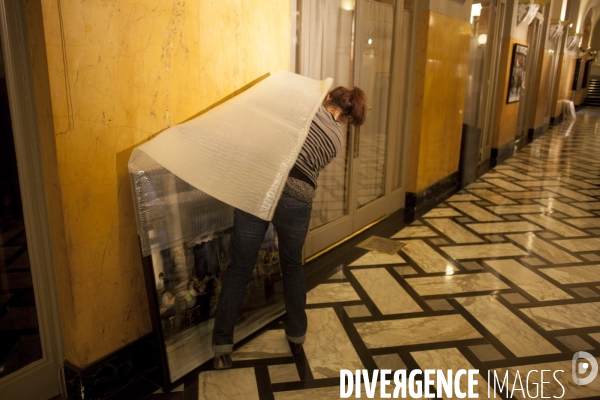 Dernier jour à l hôtel Lutetia qui ferme ses portes pour une durée de 3 ans.