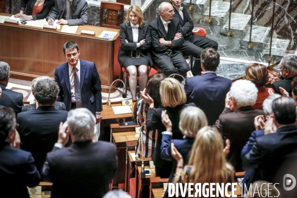 Manuel Valls: vote de confiance à l Assemblée Nationale