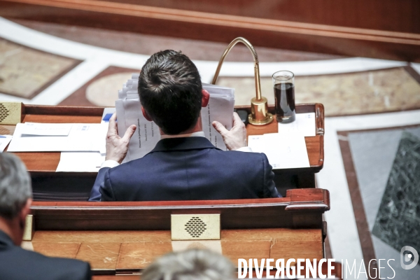 Manuel Valls: vote de confiance à l Assemblée Nationale