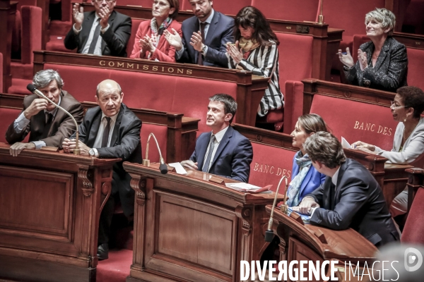 Manuel Valls: vote de confiance à l Assemblée Nationale