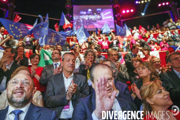 Européennes: meeting PS au Cirque d Hiver