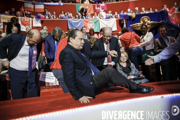 Européennes: meeting PS au Cirque d Hiver