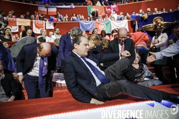 Européennes: meeting PS au Cirque d Hiver