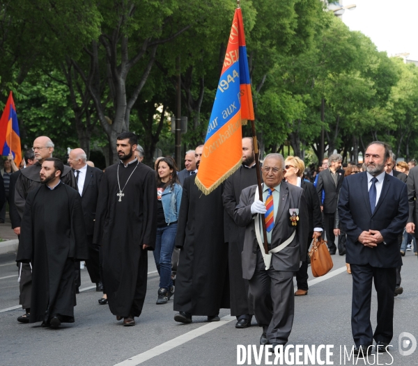 Manifestation des armeniens de marseille