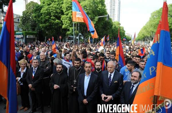 Manifestation des armeniens de marseille