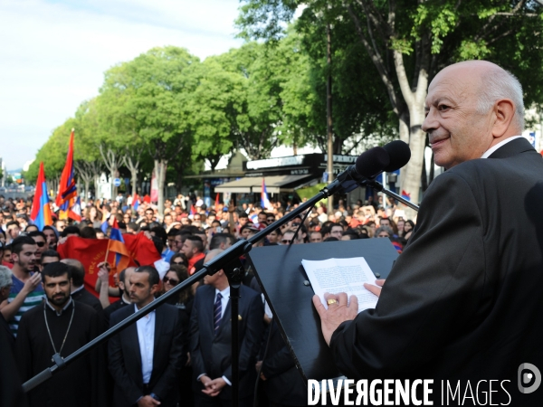 Manifestation des armeniens de marseille