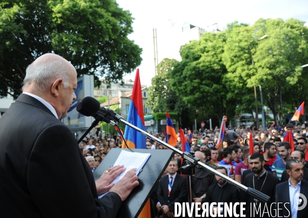 Manifestation des armeniens de marseille