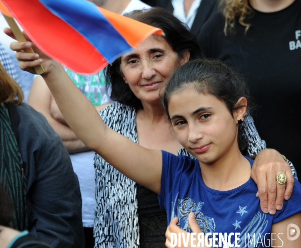 Manifestation des armeniens de marseille