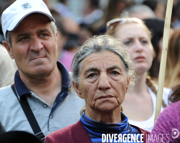 Manifestation des armeniens de marseille