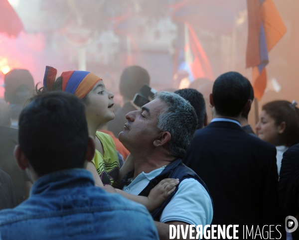 Manifestation des armeniens de marseille