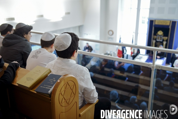 Cérémonie en souvenir de la déportation des élèves de l école Lucien de Hirsch