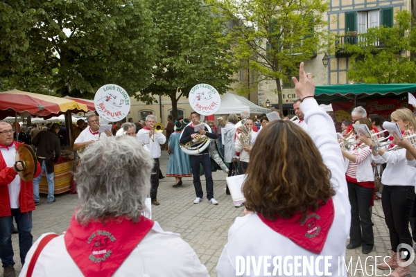 Illustration Avril 2014..La foire au Jambon de Bayonne