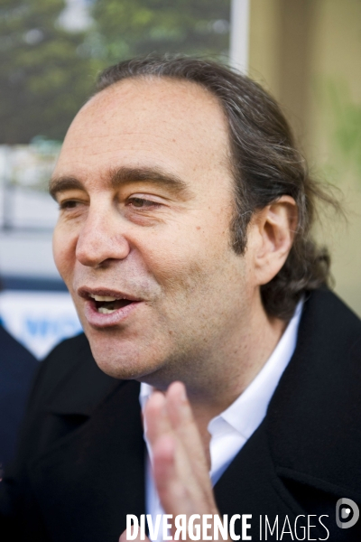 Illustration Avril 2014.Portrait de Xavier Niel pdg du groupe Free.